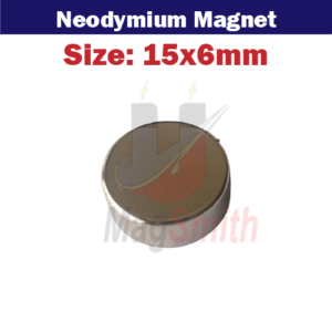 Disc Magnet in Pakistan 15x6mm Neodymium